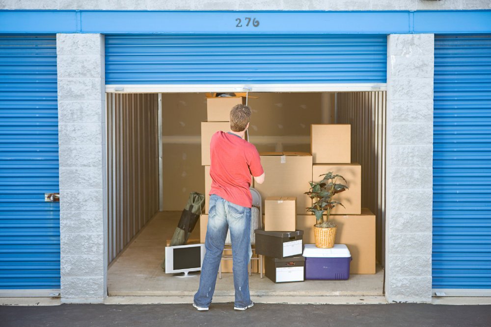 arranging a self-storage unit